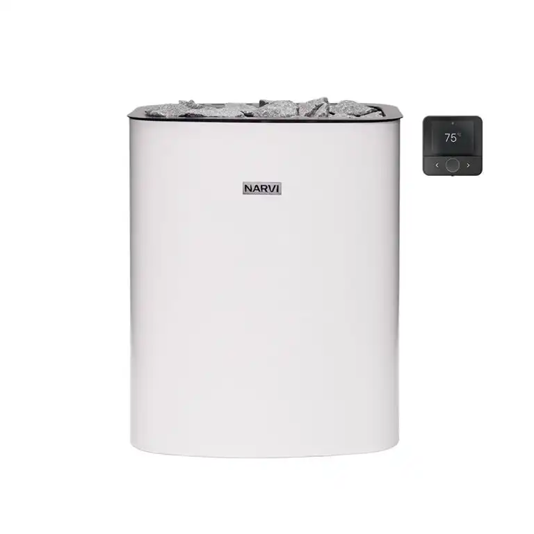 White Narvi electric sauna heater, Johannesburg.