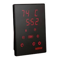 Digital touch control panel for saunas in Johannesburg.